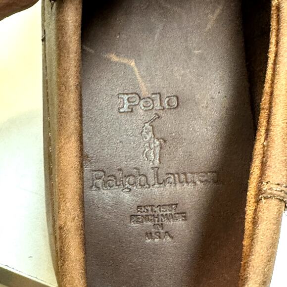 NIB NOS Rancourt & Co. x Polo Ralph Lauren Sportsman Tie Moc VTG RARE USA 11 D main image 7